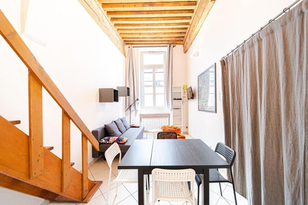 Studio Capponi-2 Pers-Terreaux-Croix Rousse Daire Lyon Dış mekan fotoğraf
